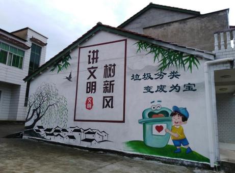 永丰墙绘是现在流行的墙体广告