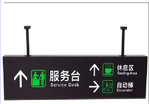 永丰吊牌灯箱制作流程。