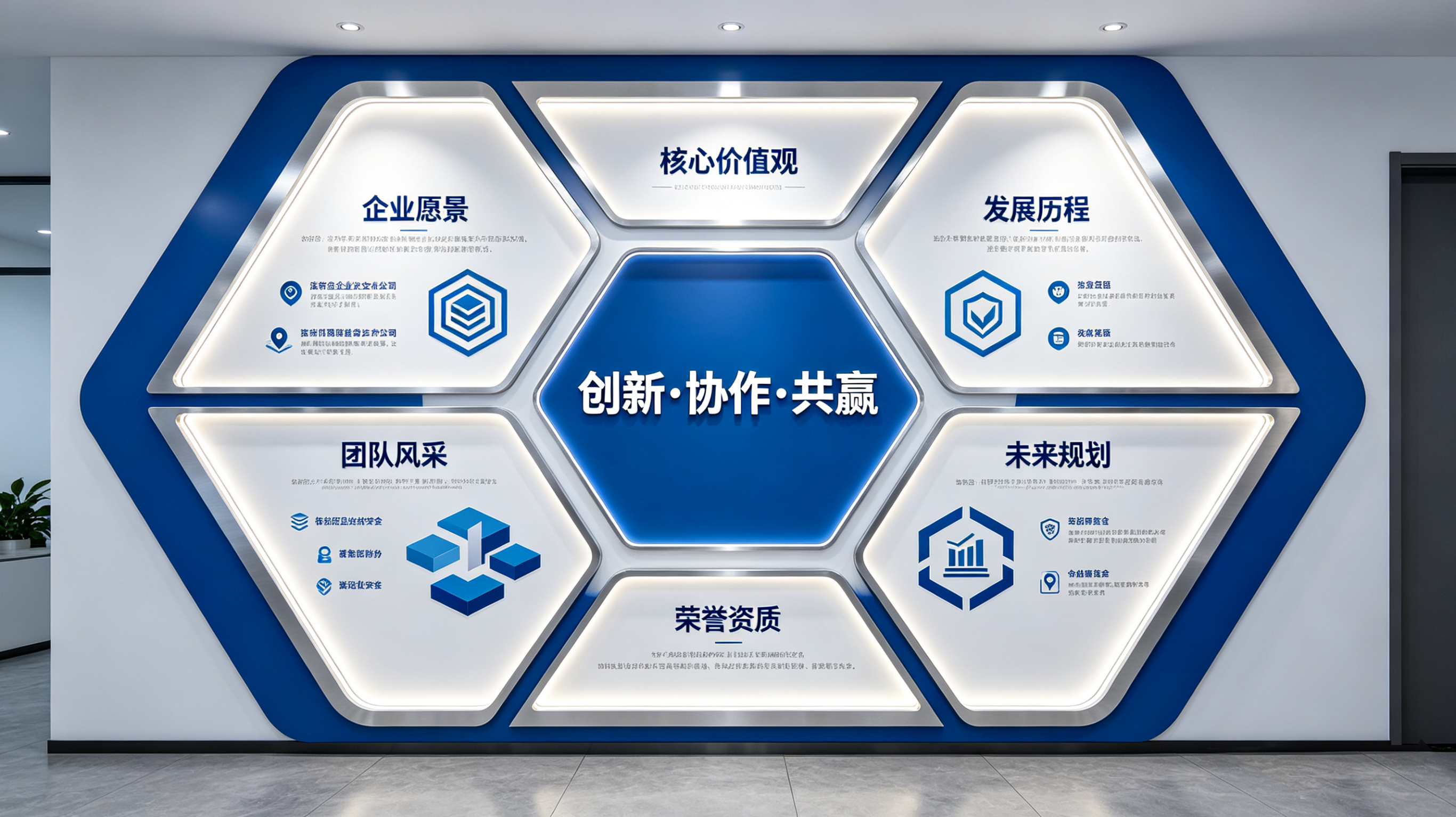 永丰企业文化墙六边形避坑指南（新手常犯5个错误）